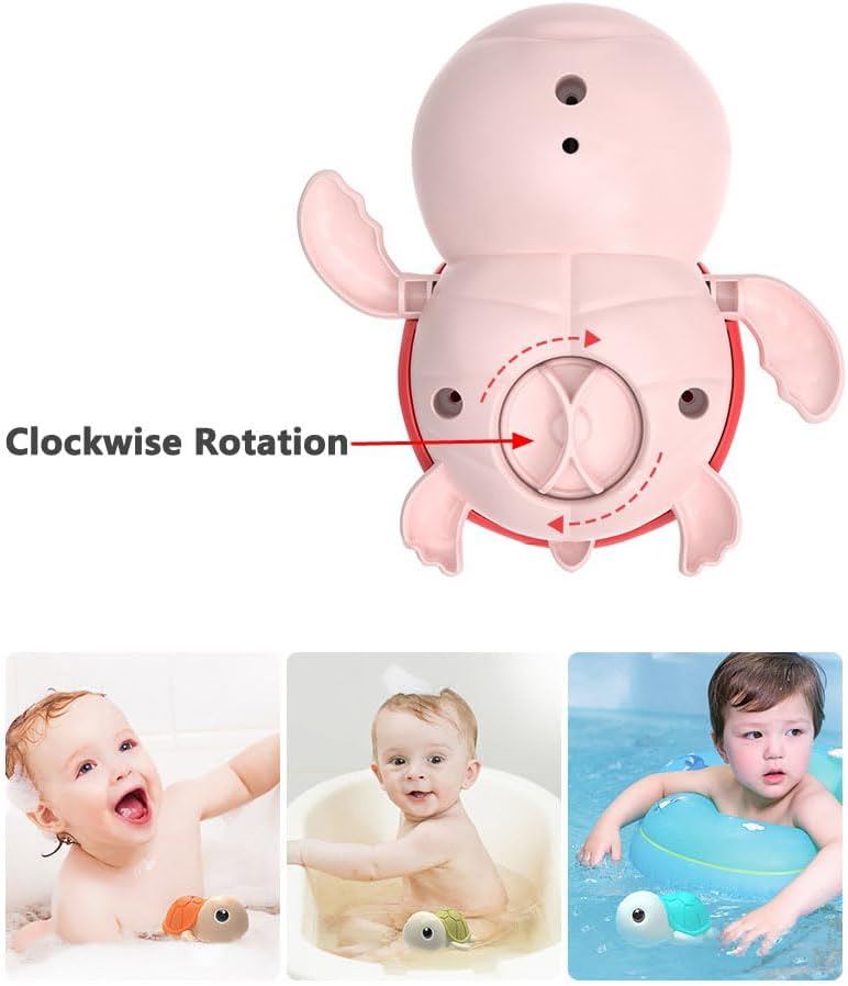 Bath Toy,Cute Animal Clockwork Bathtub Swimming Pool Toy