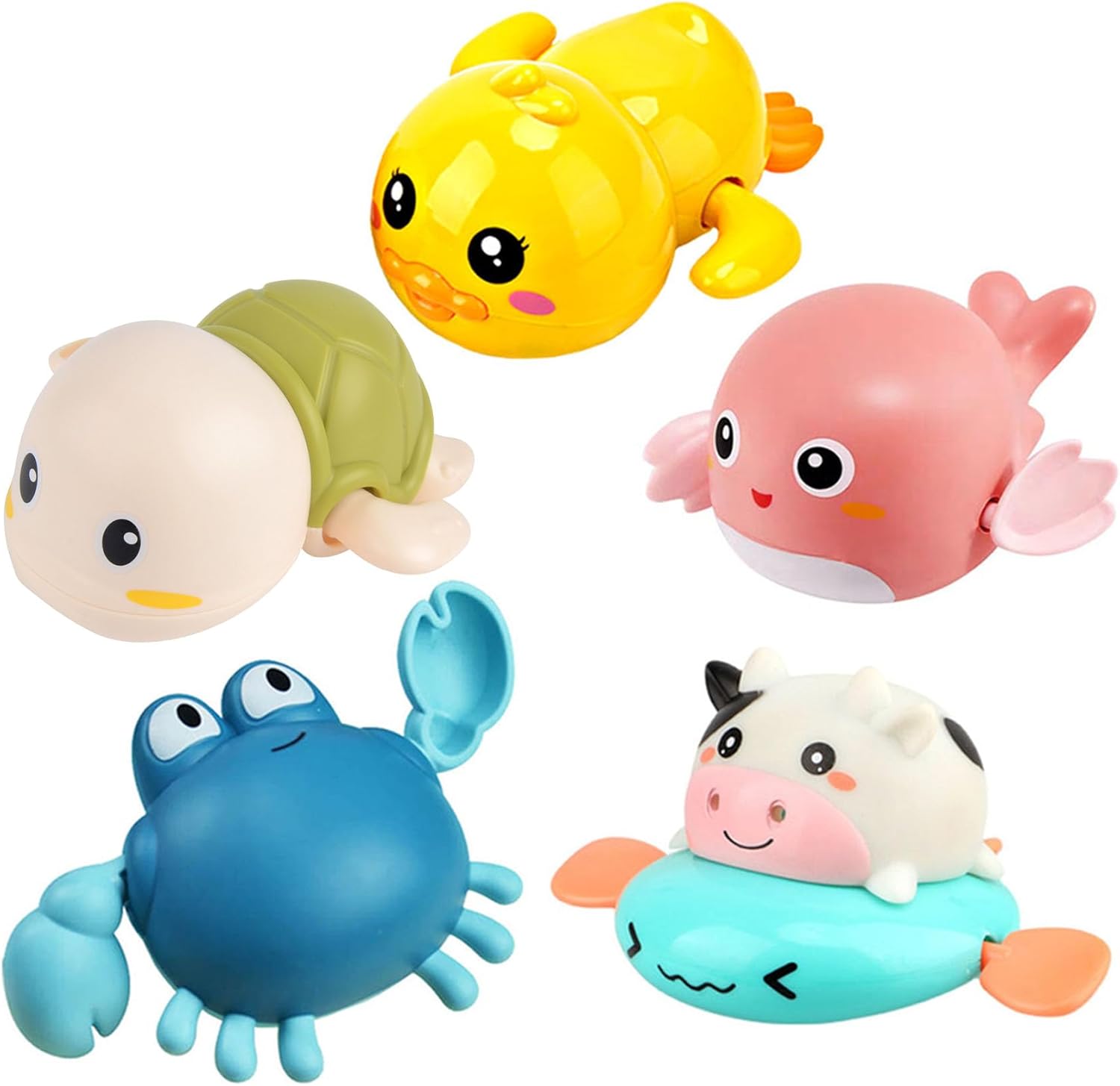 Bath Toy,Cute Animal Clockwork Bathtub Swimming Pool Toy