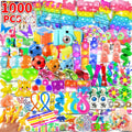 1000pcs Party Favors Goodie Bags for Kids, Fidget Toys Pack, Stocking Pinata Stuffers, Birthday