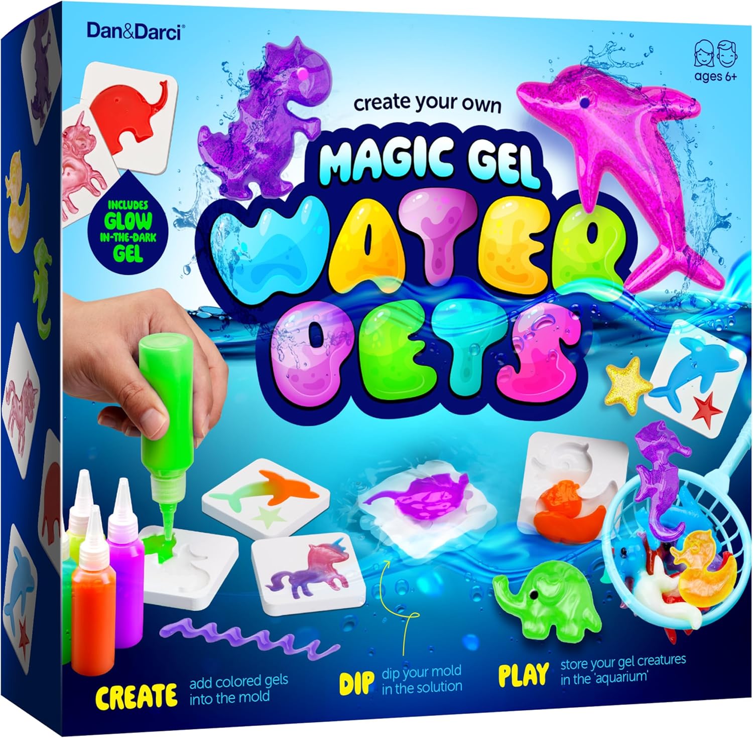 3D Squishy Water Elf Creator – DIY Magic Gel Toy for Kids ✨