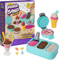 Kinetic Sand Scents, Ice Cream Treats Playset, Easter Basket Stuffers, Includes 3 Scented