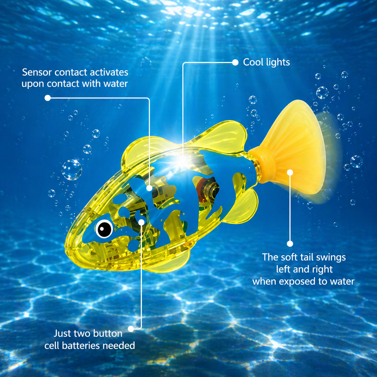 KINDLEKIND Interactive Swimming Fish